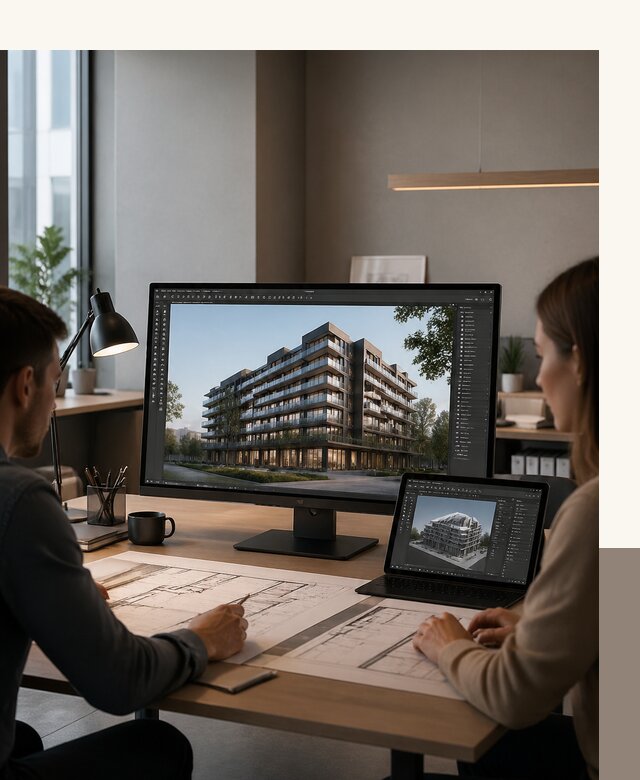 3D визуализация архитектуры и объектов строительства в Балакове