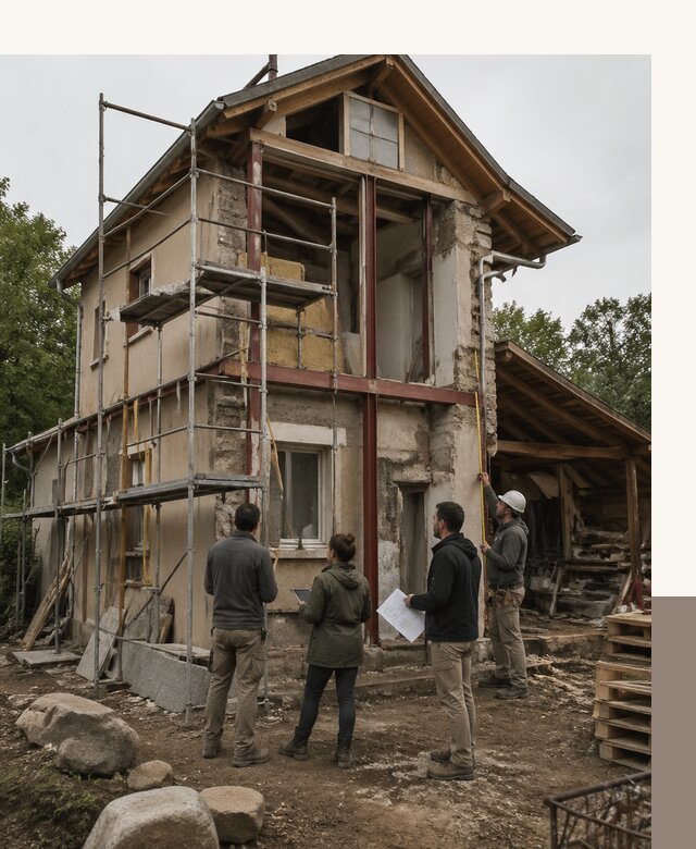 Реконструкция загородного дома под ключ в Балакове от бюро