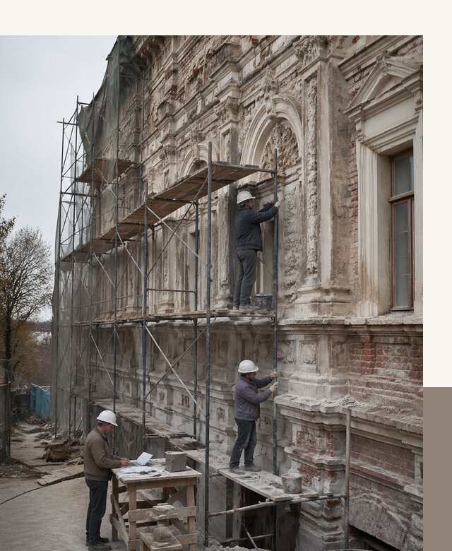 Реставрация объектов культурного наследия под ключ в Балакове